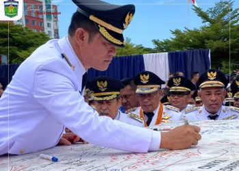 Wawako Antos hadiri Peringatan Hari Otonomi Daerah 2023