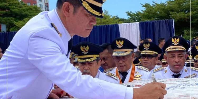 Wawako Antos hadiri Peringatan Hari Otonomi Daerah 2023