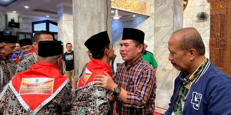 Silaturahmi Dengan Calhaj, Wako Ahmadi : Semoga Memperoleh Haji Mabrul