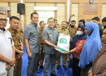 Pemkot Laucing Penyaluran Bantuan Pangan Beras Tahap II 2023