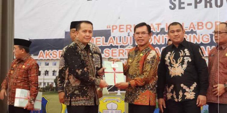Wako Ahmadi Hadiri Rakor Pemberantasan Korupsi