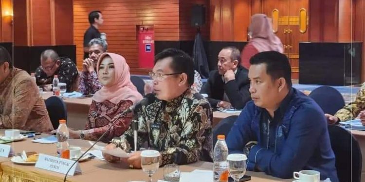Wako Ahmadi Hadiri Rakor Rancangan Tata Ruang Wilayah