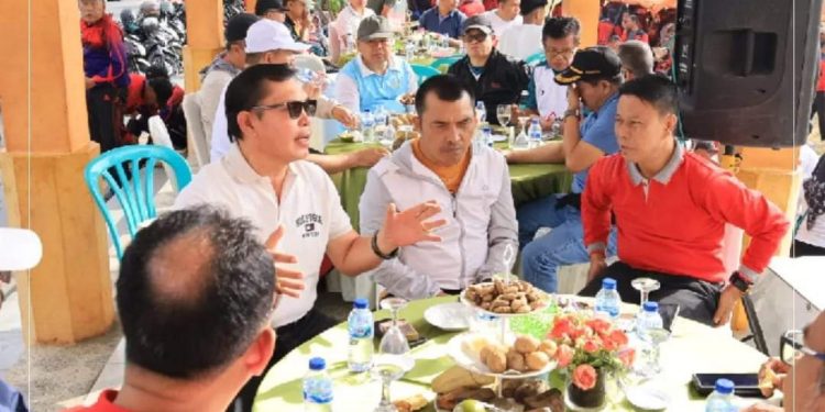 HUT TNI 78, Wako Ahmadi Hadiri Senam Sehat