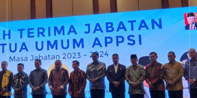 Wako Ahmadi Hadiri Sertijab Ketua Umum APPSI