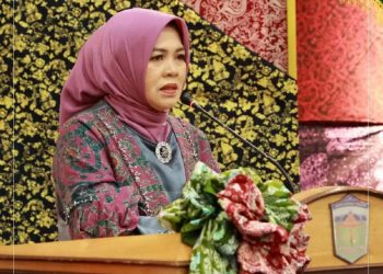 Ny Herlina Ahmadi Hadiri Lomba Lomba Lagu Daerah & Fashion Show