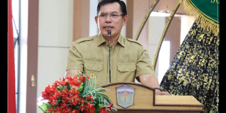 Wako ahmadi Hadiri HUT -24 Dharma Wanita Persatuan Kota Sungai Penuh