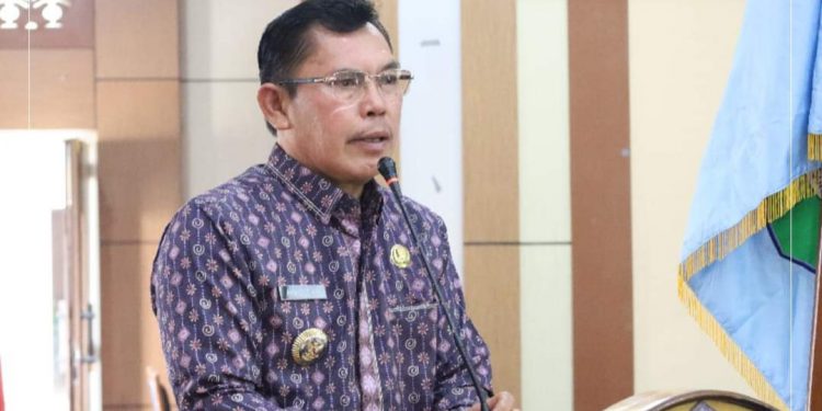 Pemdes Laksanakan Pelatihan Peningkatan Kapasitas Aparatur Desa Yang Dibuka Langsung Oleh Wako Ahmadi.