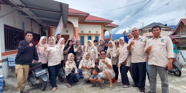 Dinas PMD Kota Sungai Penuh, Beri Bantuan Untuk Anggotanya Yang Terkena Banjir