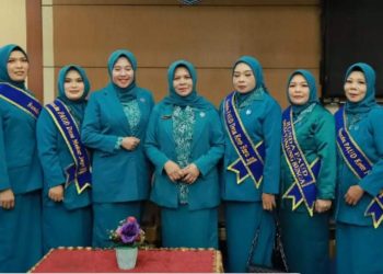 Wako Ahmadi Hadiri Pelantikan Ketua PKK dan Bunda PAUD Hasil Pilkades 2023-2029