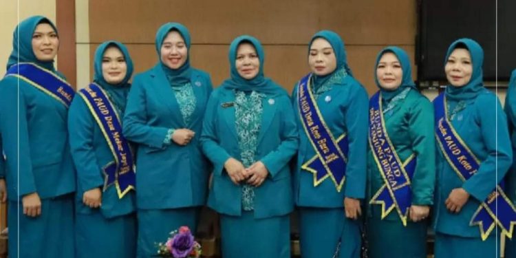 Wako Ahmadi Hadiri Pelantikan Ketua PKK dan Bunda PAUD Hasil Pilkades 2023-2029