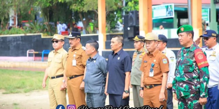 Ketua DPRD Lendra Wijaya Hadiri Apel Gelar Pasukan Pengamanan Kunjungan President RI