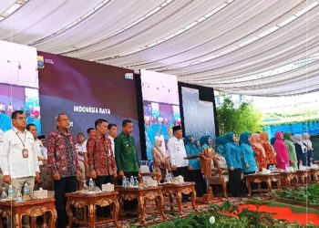 Mewakili Wako Ahmadi, Sekda Alpian Hadiri Pembukaan Jambore PKK Provinsi Jambi Tahun 2024