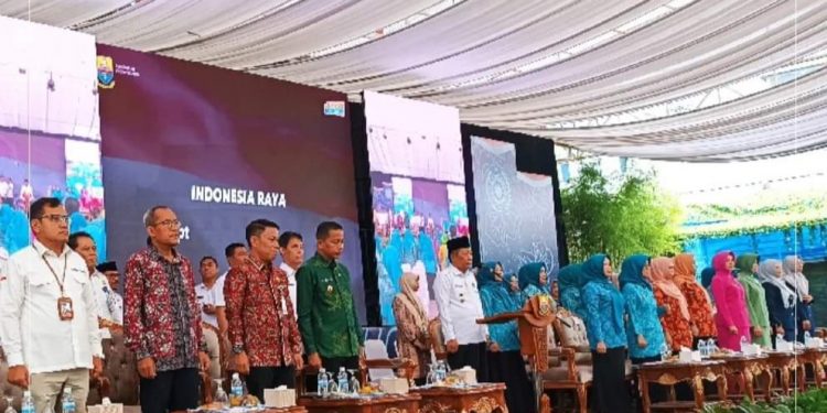 Mewakili Wako Ahmadi, Sekda Alpian Hadiri Pembukaan Jambore PKK Provinsi Jambi Tahun 2024