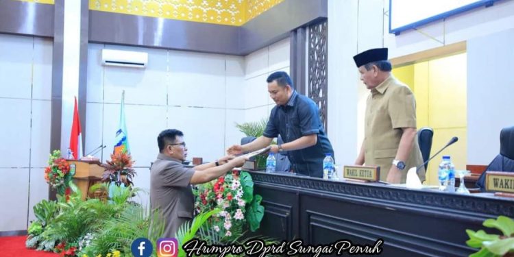 DPRD Kota Sungai Penuh, Gelar Paripurna