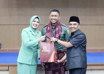 Ketua DPRD Lendra Wijaya Hadiri Pisah Sambut Dandim 0417 Kerinci