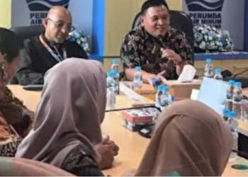 Perumda Air Minum Kota Padang Sambut Tamu Studi Banding dari Magelang