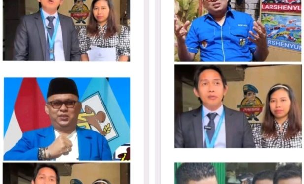 Ketua KNPI Riau dan Relawan Prabowo Gibran Kasih Dukungan Bagi Pengacara Toni RM