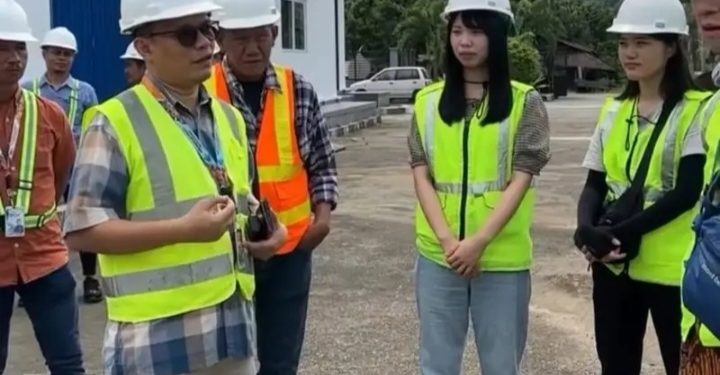 Mahasiswa Jepang Kunjungi Instalasi Pengolahan Air Palukahan Perumda AM Padang