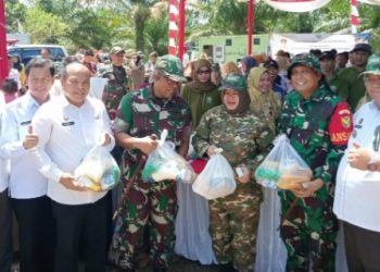 Wakil Bupati Muara Enim Resmi Buka TMMD Ke-126 Kodim 0404/Muara Enim