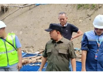 Pemulihan Air Bersih Padang Dikebut, Wamen PU Tinjau Kerusakan Intake Palukahan