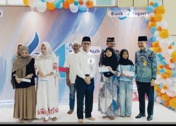 Bank Nagari Santuni Anak Yatim dan Perkuat Dukungan UMKM Pada Peringatan HUT Ke-64