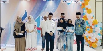 Bank Nagari Santuni Anak Yatim dan Perkuat Dukungan UMKM Pada Peringatan HUT Ke-64