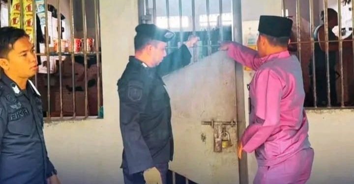 Lapas Narkotika Rumbai Gelar Razia Rutin Blok Hunian